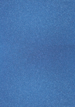 GlitterkartonA4 200g pfauenblau