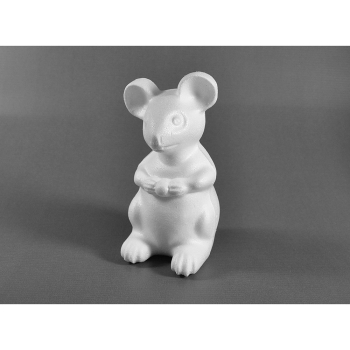 Styropor Maus 14x8,5cm