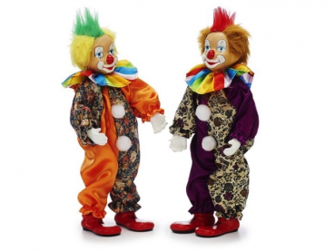 Clown aus Poly stehend 27cm