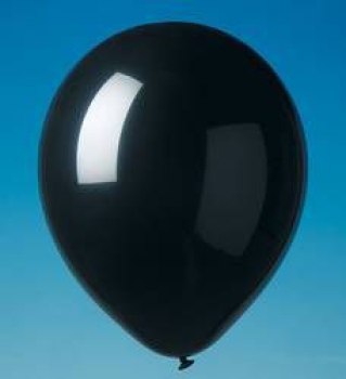 Luftballons 23cm schwarz