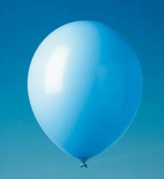 Luftballons 30cm hellblau