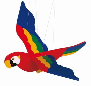Schwingfigur Papagei 50cm
