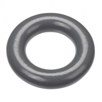 Schnulli-Holzring 36/8 mm grau