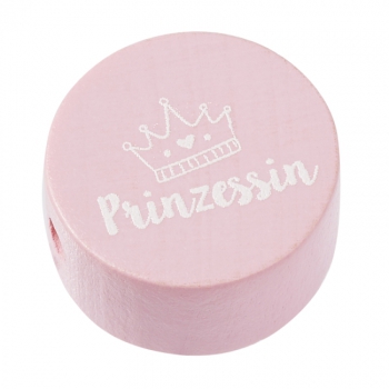 Schnulli-Scheibe Prinzessin 20x10mm rosé