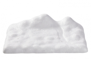 Landschaft 20,5x15,5x5,5cm mit Schnee