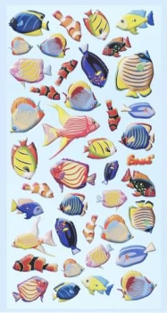 SOFTY-Stickers Fische