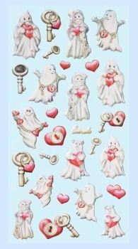 SOFTY-Stickers Lustige Gespenster