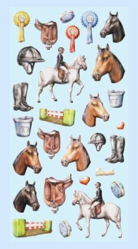 SOFTY-Stickers Reiten