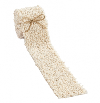 Teddyfell-Band 8cm x 2m beige