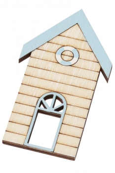 Strandhaus aus Holz 10cm