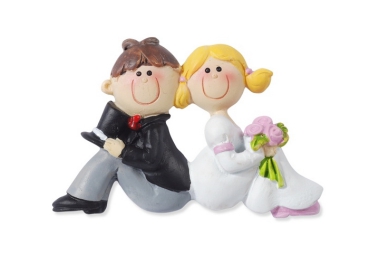 Hochzeitspaar V 4cm 2D