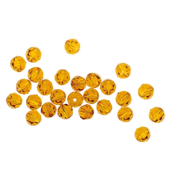 Swarovski Glasschliffperlen 6mm topas