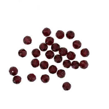 Swarovski Glasschliffperlen 6mm burgundy