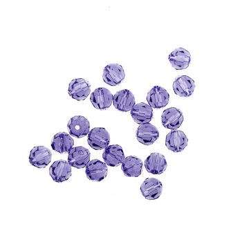 Swarovski Glasschliffperlen 6mm tanzanite