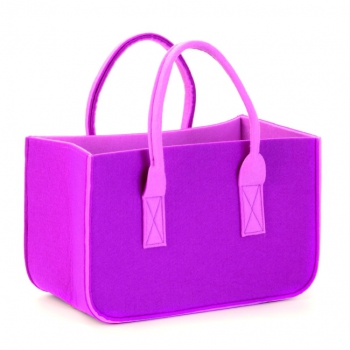 Filztasche pink 38x20x24cm