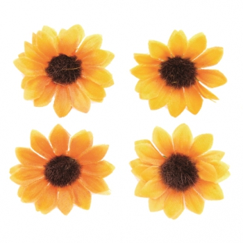 Sonnenblumenblüten 30-35mm 15 Stück
