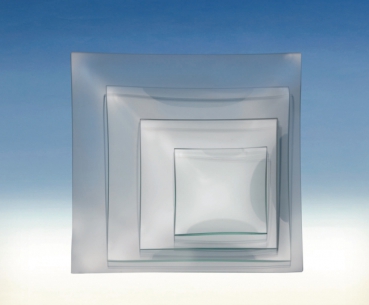 Glasteller viereckig 10x10cm