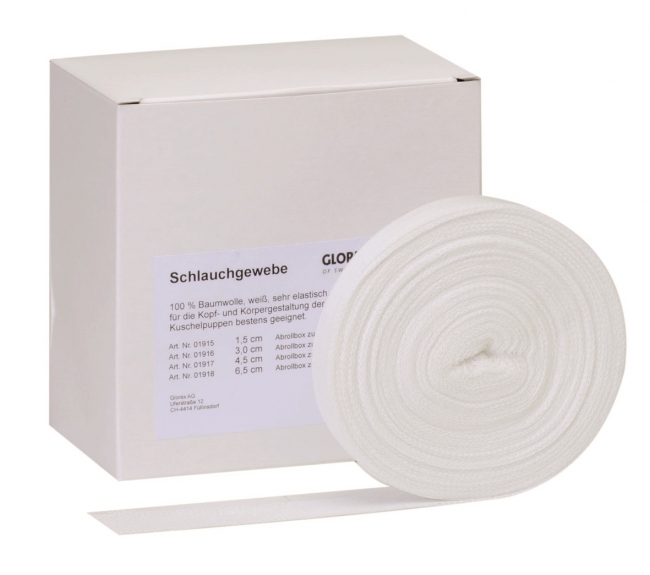 Schlauchgewebe 6,5cm Abrollbox 20m