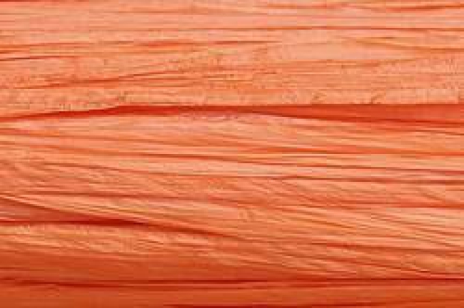 Edelbast Viscose 30m orange glänzend