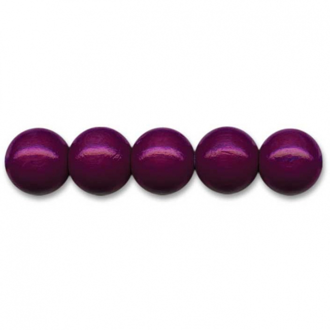 Deutsche Holzperlen Ø4mm violett