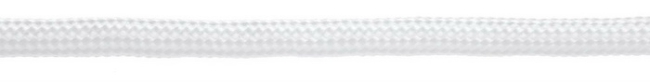 Paracord 2x4mm Rolle 50m weiss