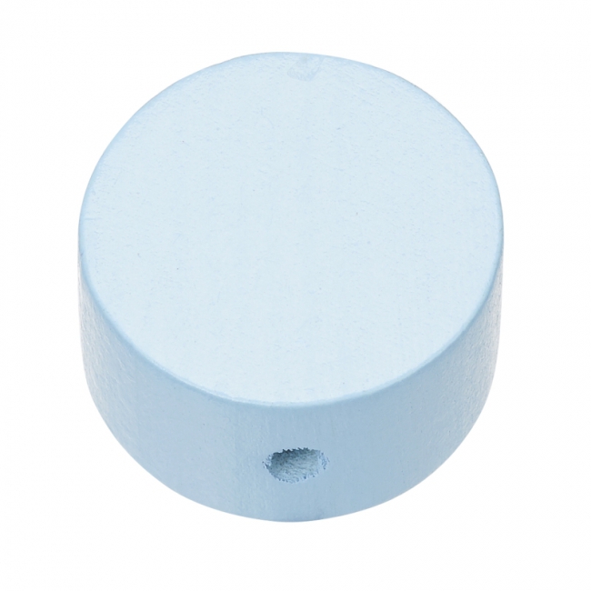 Schnulli-Scheibe 20x10mm hellblau