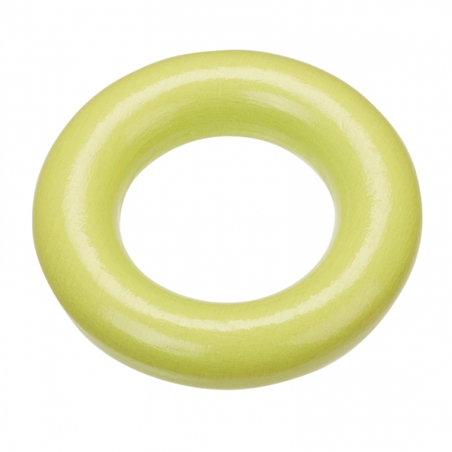 Schnulli-Holzring 36/8 mm lemon