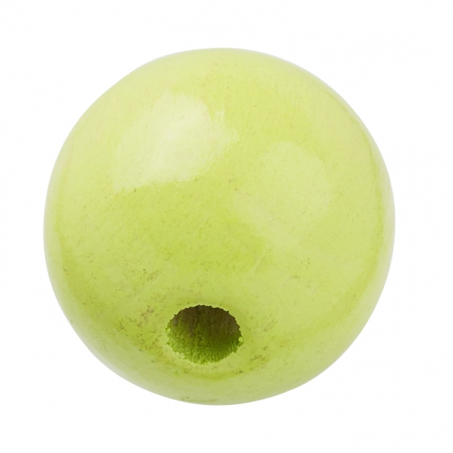 Schnulli-Sicherheits-Perle 12mm lemon