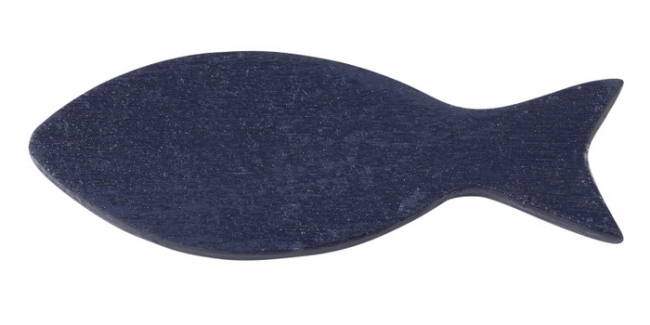 Streuteil Fisch 5cm blau