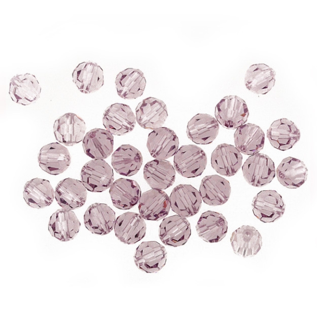 Swarovski Glasschliffperlen 6mm light amethyst