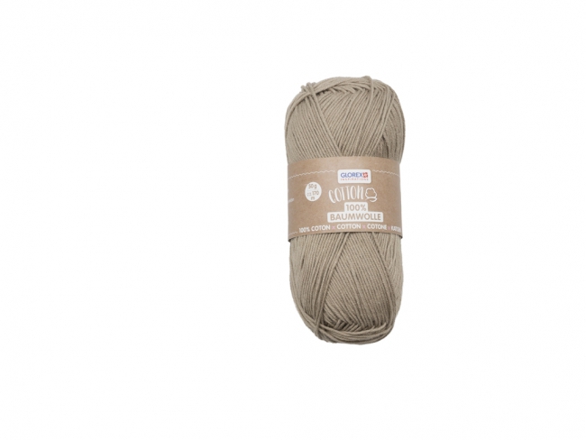 Cotton 100% Baumwolle 50g beige