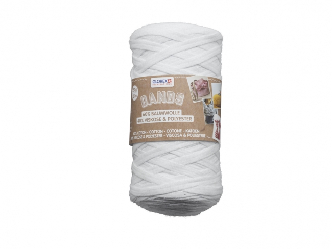 Bands Makramee 250g weiss