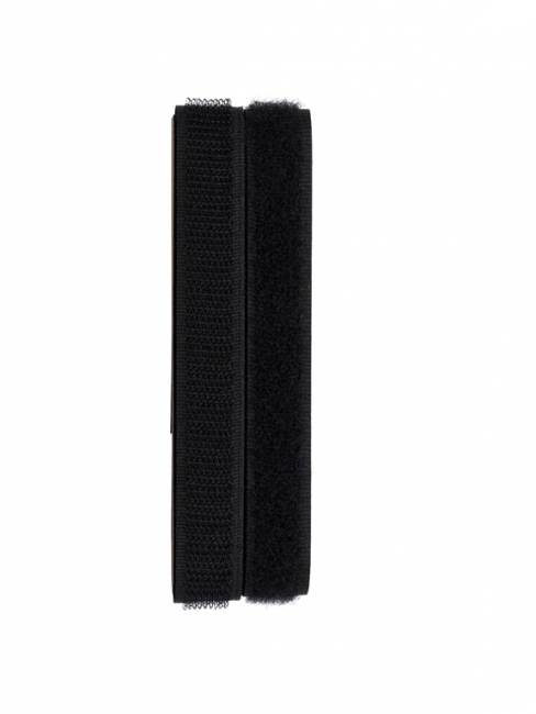 Klettband 50cm x 16mm schwarz