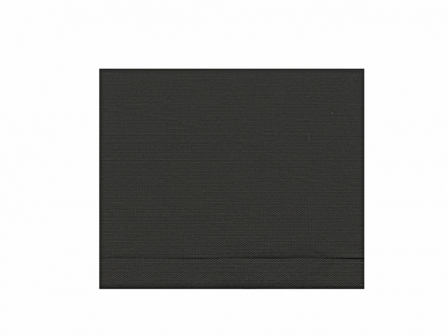 Flickstoff Nylon schwarz 75x100mm